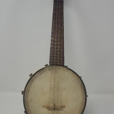 Antique 4 String Banjo Ukulele