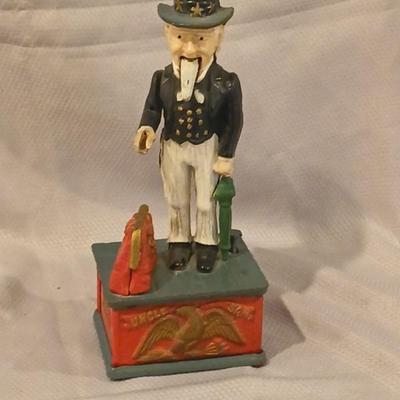 Cast Iron Coin Bank