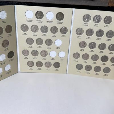 Partial Jefferson Nickel 1938-1961 Book