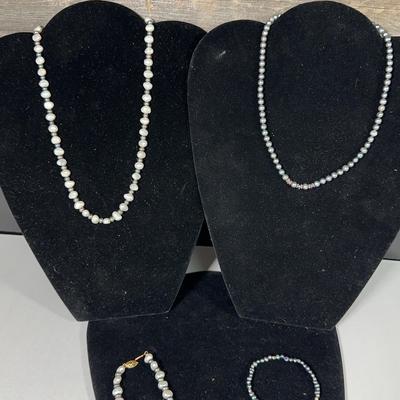 South Sea Pearl Necklace & Bracelet Sets