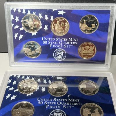 U.S. Mint 50 State Quarters Proof Set 2003 & 2004