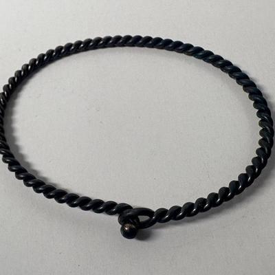 James Avery Sterling Silver Twisted Wire Hook-On Bracelet