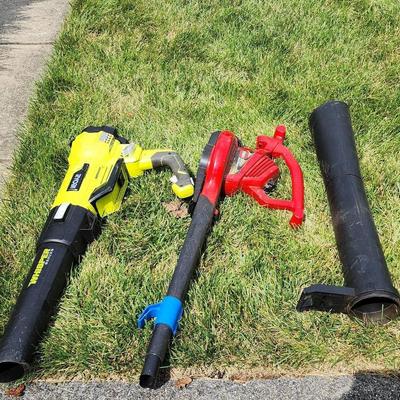 Leaf Blowers And Attachment