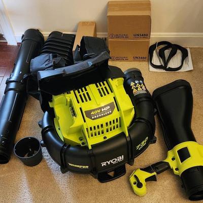 Ryobi Backpack Blower - New!!