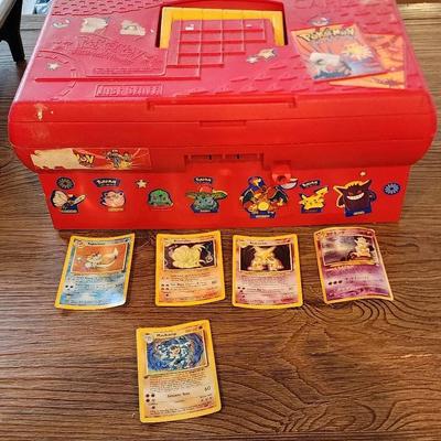 Pokémon Trading Cards And Carry Case