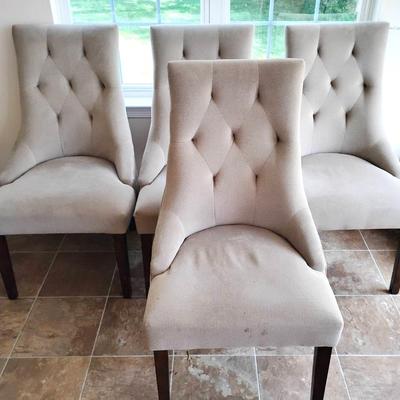 Plush Dining Chairs 