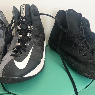 Converse Size 12 & Nike Air Max 10.5, Used