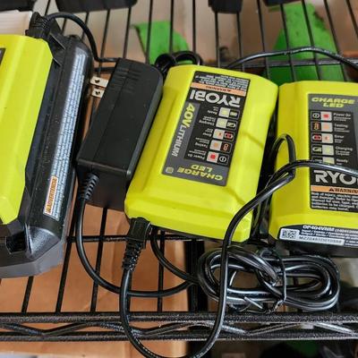 Ryobi 40v Lithium Rechargable Batteries #1