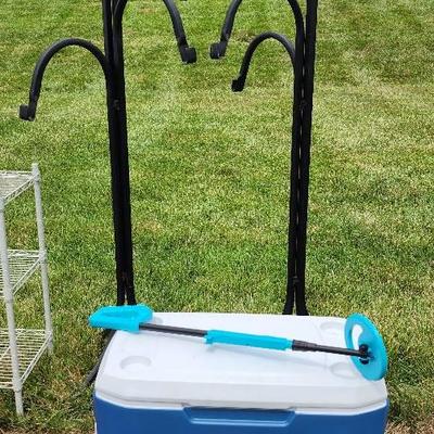Bird Feeder Stands, Coleman Cooler, Metal Detector And More