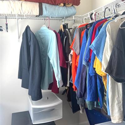 Closet: T-shirts, Jacket etc, Mostly Large, XL, 