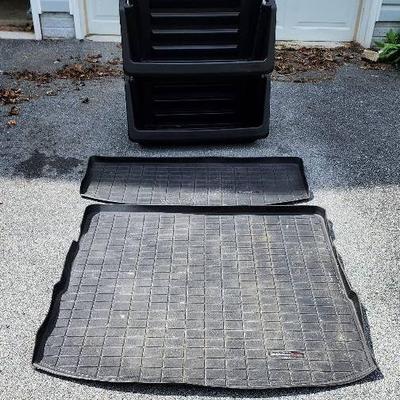 Weathertech Mats And Husky Stacksble Bins