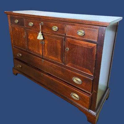 Craftique Mahogany Federal Style Sideboard- 54x18x38"