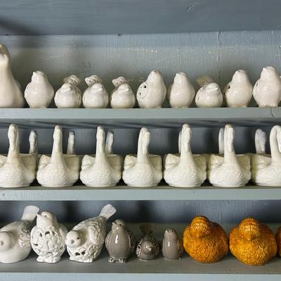 Vintage Ceramic Bird Décor – Assorted Figurines Collection
