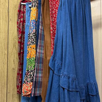 Vintage Denim, Suede & More Skirts - Claude, Whitney Brooks, Jantzen & More (M-XL)