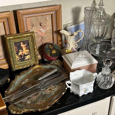 Vanity Top: Small Treasures, Trinket Boxes, More