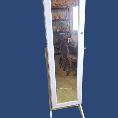 Lori Greiner Floor Mirror with Jewelry Storage - 19x18.5x56.56.5"