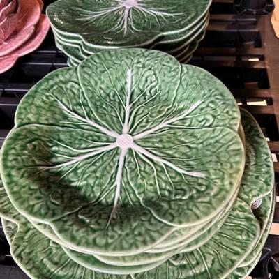 Bordallo Pinheiro Cabbage Plates