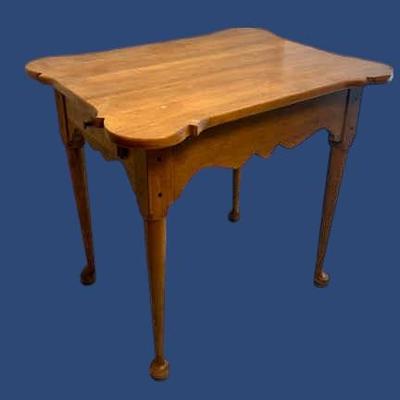 Ethan Allen Maple Single Drawer Side Table 27 X 21 X 25.5