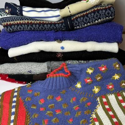 Vintage Floral & More Sweaters - (S-L)