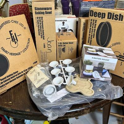 Pampered Chef Kitchenware, Bodum French Press & More - New in Box