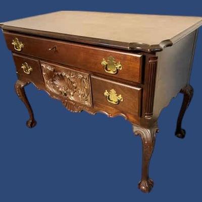 Chippendale Style Lowboy Chest - 40x22x29” - Lot 2