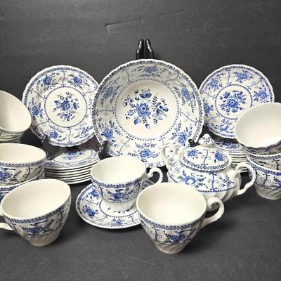 Johnson Bros China Set In Pattern "Indies"