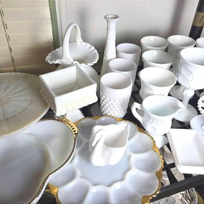 Vintage Milk Glass