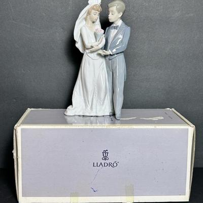 Lladro Figurine “From This Day Forward” Bride & Groom 05885 With Box