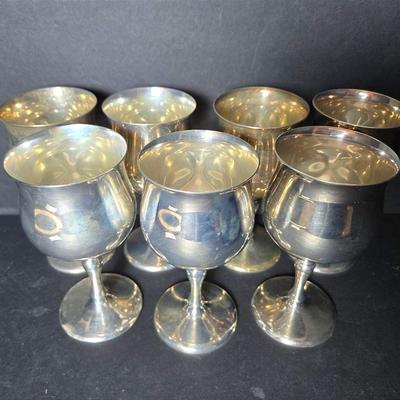 Reed & Baeton Sterling Silver 6 3/8" Goblets - 7
