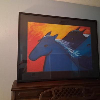 Sale Photo Thumbnail #3: Large Carole LaRoche Giclee, #2 of 250