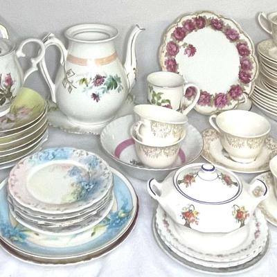 Variety Of Floral China 