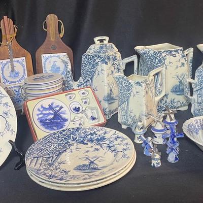 Antique JH Davis, Victor English Transferware