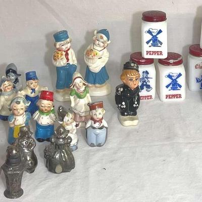 Variety Of Salt & Pepper Shakers 