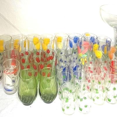 Floral Barware 