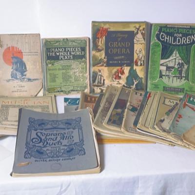 Antique Music And Etude Magazines