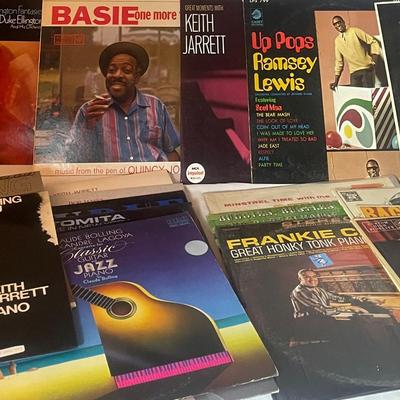 Jazz, Rag Time Honky Tonk LPs 