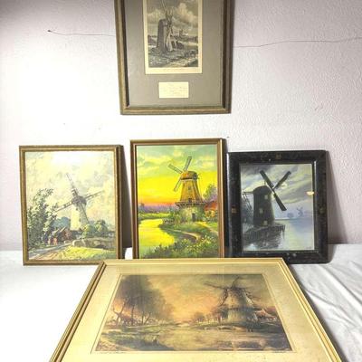 Art Prints Of Windmills