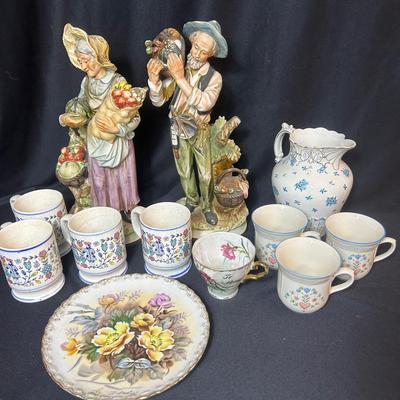 Vintage Capodimonte Figurines & More!