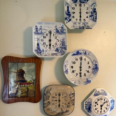 Clocks, Ceramic & Metal