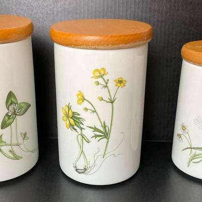 Portmeirion Canister Set Of Three