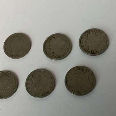 Liberty Head Nickels 1903-1909 “V”