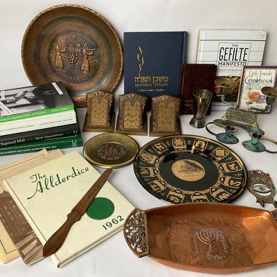 Jewish Judaica and Squirrel Hill Memorabilia Lot