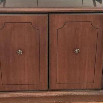 Indiana Desk Company Double Pedestal Credenza
