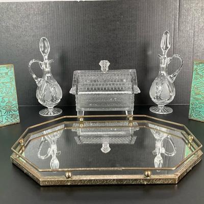 Elegant Glass and Decor Lot