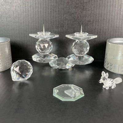 Swarovski Crystal Figurines And Boxes 