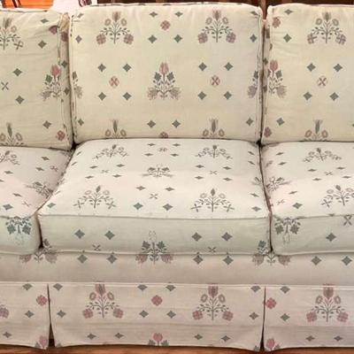 Ethan Allen Traditional English Arm Sofa