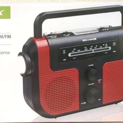 Weatherx Radio, Flashlight, and Phone Charger