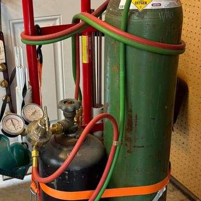 Oxy-Acetylene Torch Setup