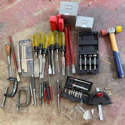 Forstner Drill Bits, Router Bits, Chisels, and More
