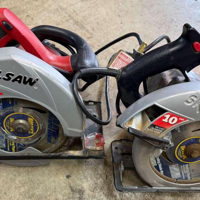 Skill Saws 2.5 HP & 10 Amp